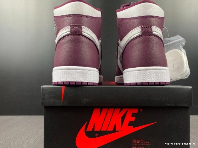 Cheap Husky 1 Bordeaux 555088-611 OG Air Jordan High 0627